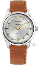 Longines Miesten kello L1.650.4.72.2 Conquest Heritage Hopea/Nahka