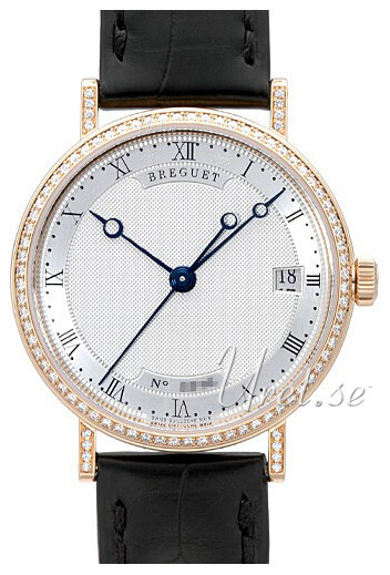 Breguet Naisten kello 9068BR-12-976 D000 Classique Hopea/Nahka Ø33.5