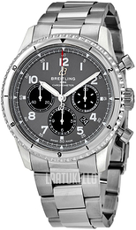 Breitling Aviator 8 B01 Chronograph 43 Harmaa/Teräs Ø43 mm AB0119131B1A1