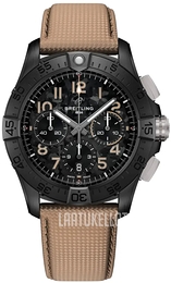 Breitling Avenger B01 Chronograph 42 Night Mission Musta/Nahka Ø42 mm SB0146101B1X1