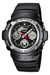 Casio G-Shock Musta/Muovi Ø46.4 mm AW-590-1AER