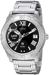 Guess Musta/Teräs Ø44 mm C1001G4