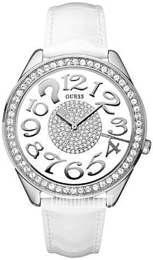 Guess Kristalleilla/Nahka Ø42 mm W11143L2