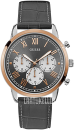 Guess Harmaa/Nahka Ø44 mm W1261G5