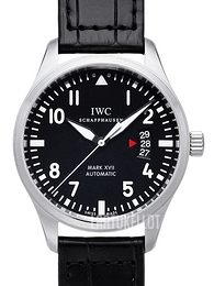 IWC Pilots Mark XVII Musta/Nahka Ø41 mm IW326501