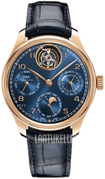 IWC Portugieser Sininen/Nahka Ø45 mm IW504504