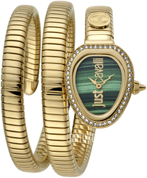 Just Cavalli Vihreä/Kullansävytetty teräs JC1L120M0035