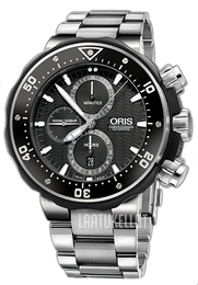 Oris ProDiver Musta/Titaani Ø51 mm 01 774 7683 7154-Set