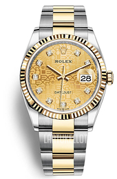 Rolex Samppanja/Teräs Ø36 mm 126233-0034