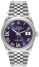 Rolex Violetti/Teräs Ø36 mm 126234-0021