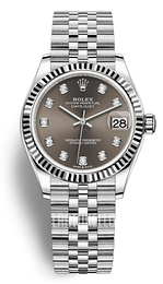 Rolex Harmaa/Teräs Ø31 mm 278274-0008