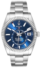 Rolex Sky-Dweller Sininen/Teräs Ø42 mm 326934-0003