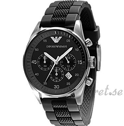 Emporio Armani Sportivo Musta/Kumi Ø43 mm AR5866