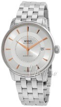 Mido Miesten kello M037.407.11.031.01 Baroncelli Hopea/Teräs Ø39 mm