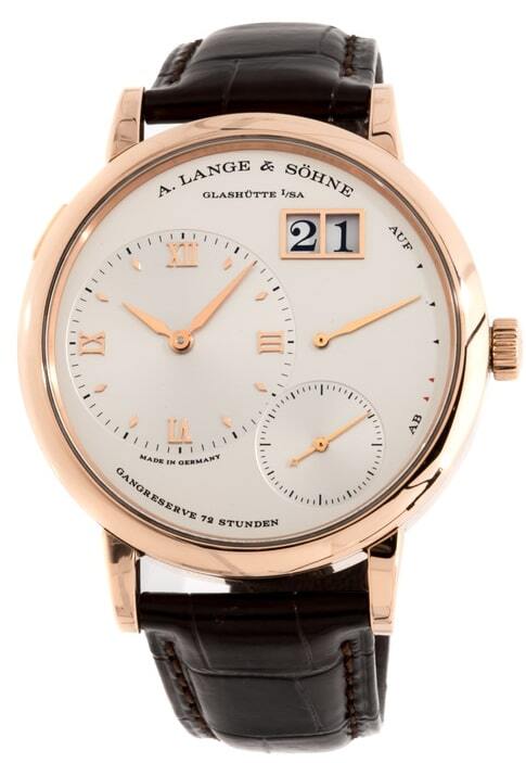 A. Lange & Söhne Miesten kello 117.032 Lange 1 Hopea/Nahka