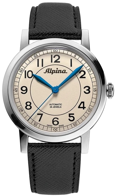 Alpina Miesten kello AL-520BG3SH6 Heritage Beige/Nahka Ø38 mm