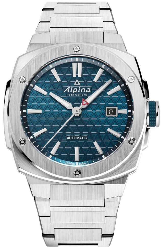 Alpina Miesten kello AL-525TB4AE6B Alpiner Extreme Sininen/Teräs