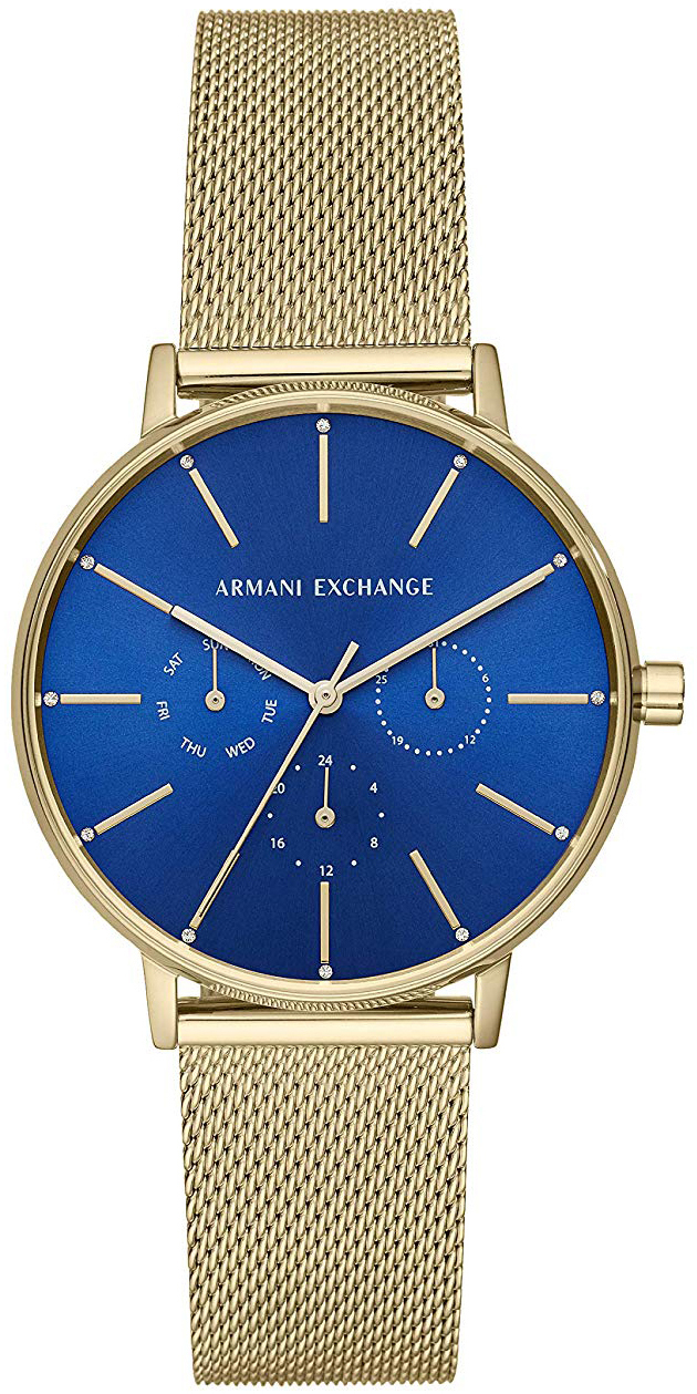 Armani Exchange 99999 Naisten kello AX5554 Sininen/Kullansävytetty