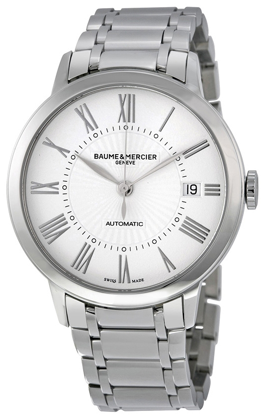 Baume & Mercier Naisten kello 10220 Classima Valkoinen/Teräs