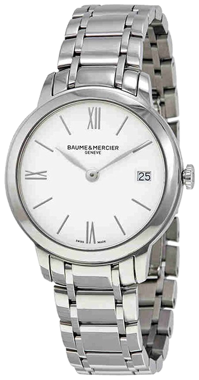 Baume & Mercier Naisten kello M0A10335 Classima Valkoinen/Teräs