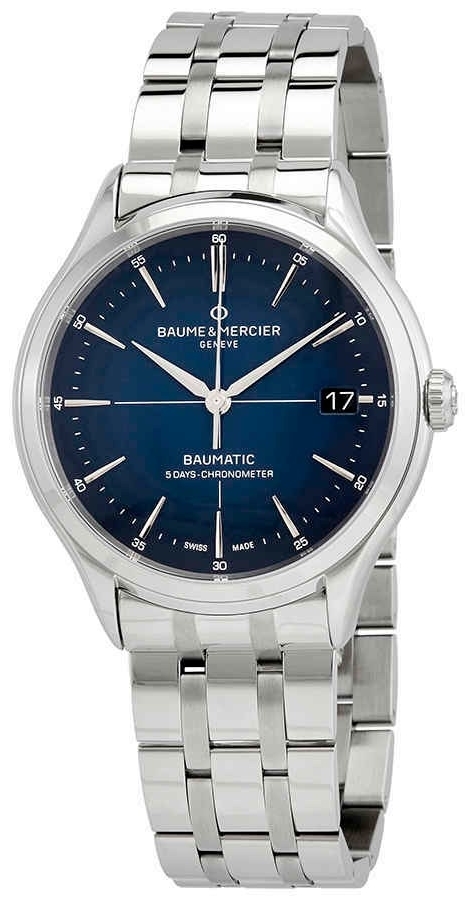 Baume & Mercier Miesten kello M0A10468 Clifton Sininen/Teräs