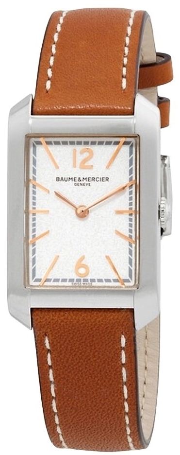 Baume & Mercier Naisten kello M0A10472 Hampton Valkoinen/Nahka