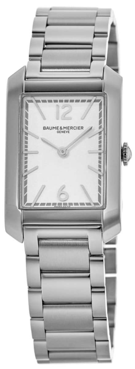 Baume & Mercier Miesten kello M0A10473 Hampton Hopea/Teräs 35x22