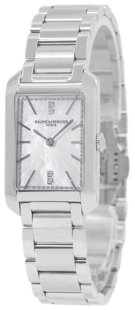 Baume & Mercier Naisten kello M0A10474 Hampton Valkoinen/Teräs