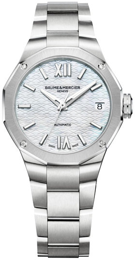 Baume & Mercier Naisten kello MOA10676 Riviera Valkoinen/Teräs