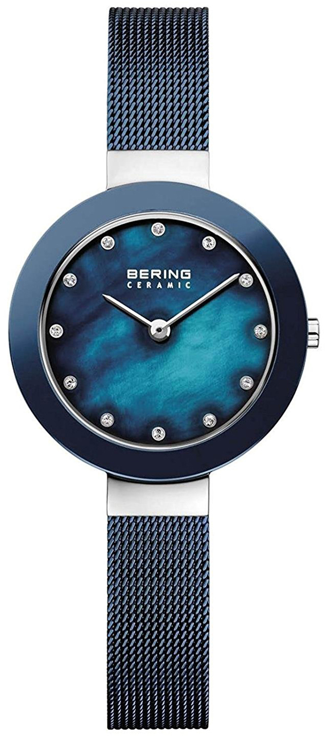 Bering Ceramic Naisten kello 11429-387 Sininen/Teräs Ø29 mm