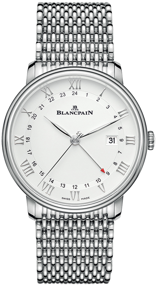 Blancpain Miesten kello 6662-1127-MMB Villeret Valkoinen/Teräs Ø40