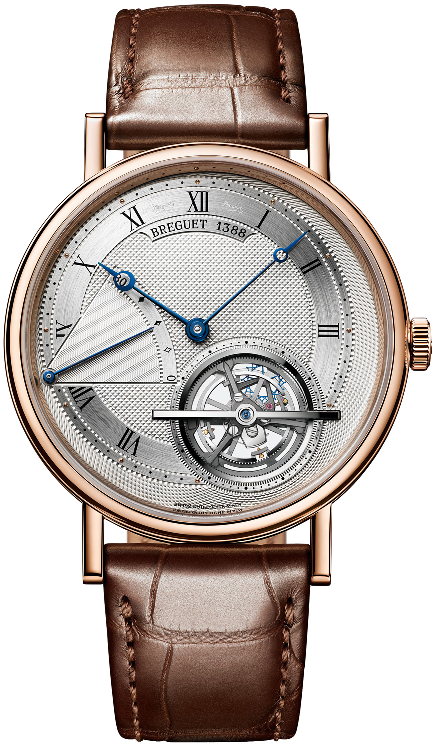 Breguet Miesten kello 5377BR-12-9WU Classique Hopea/Nahka Ø42 mm