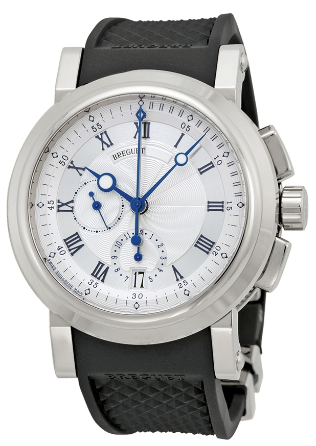 Breguet Miesten kello 5827BB-12-5ZU Marine Hopea/Kumi Ø42 mm