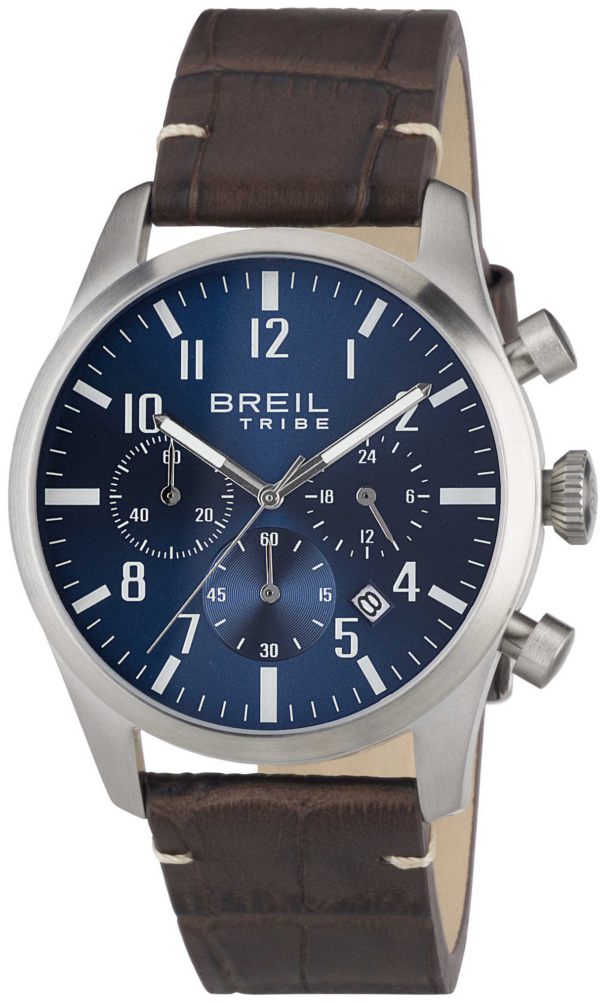 Breil Tribe Miesten kello EW0229 Sininen/Nahka Ø42 mm