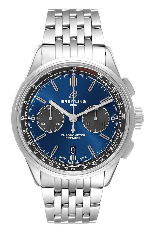 Breitling Miesten kello AB0118A61C1A1 Premier Chronograph 42