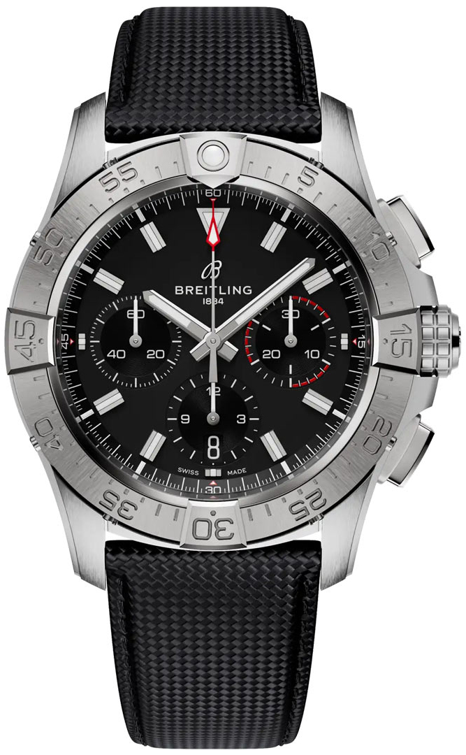 Breitling Miesten kello AB0146101B1X1 Avenger B01 Chronograph 42