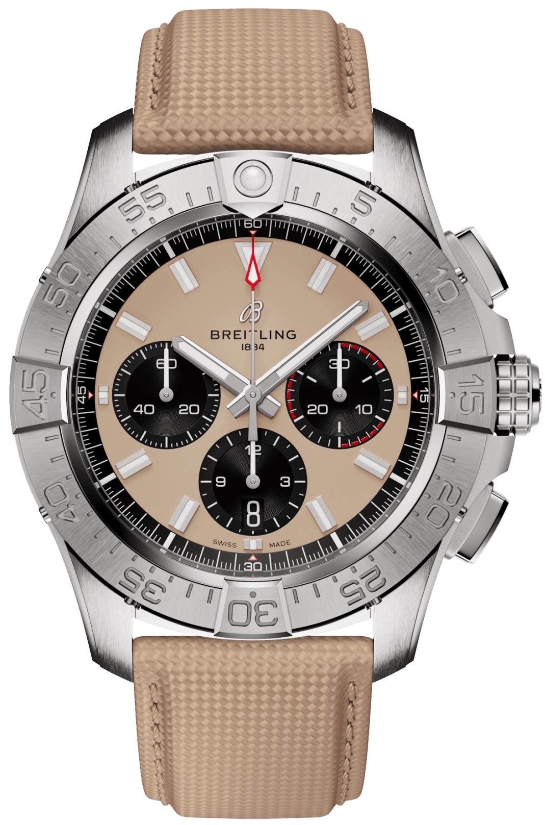 Breitling Miesten kello AB0147101A1X1 Avenger B01 Chronograph 44