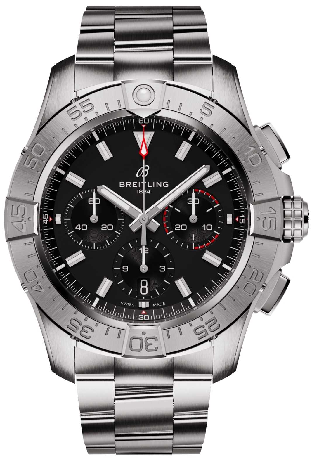 Breitling Miesten kello AB0147101B1A1 Avenger B01 Chronograph 44