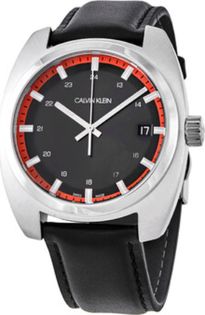 Calvin Klein 99999 Miesten kello K8W311C1 Musta/Nahka Ø43 mm