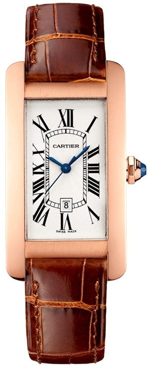 Cartier WGTA0046 Tank Américaine Hopea/Nahka 41.6x22.6 mm