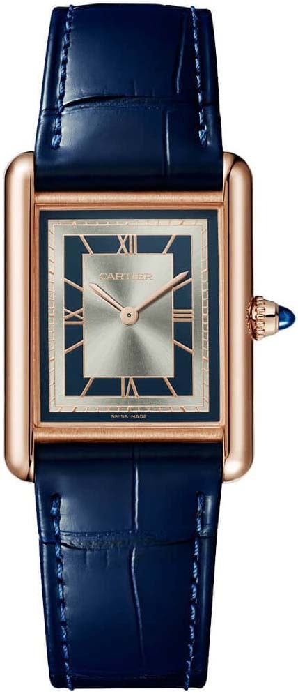 Cartier Naisten kello WGTA0058 Tank Louis Hopea/Nahka