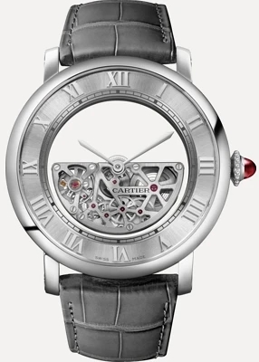 Cartier Miesten kello WHRO0082 Rotonde de Luurankokello/Nahka Ø43.5