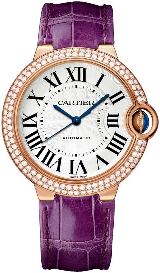 Cartier Naisten kello WJBB0051 Ballon Bleu De Hopea/Nahka Ø33 mm