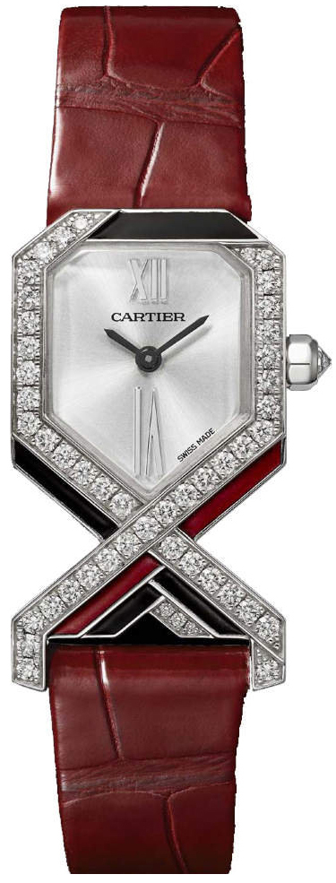 Cartier Libre Naisten kello WJLI0010 Hopea/Nahka