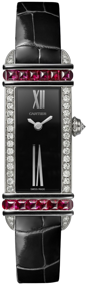 Cartier Libre Naisten kello WJLI0014 Musta/Nahka