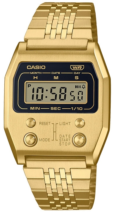 Casio A1100G-5EF Vintage Kullanvärinen teräs Ø35 mm