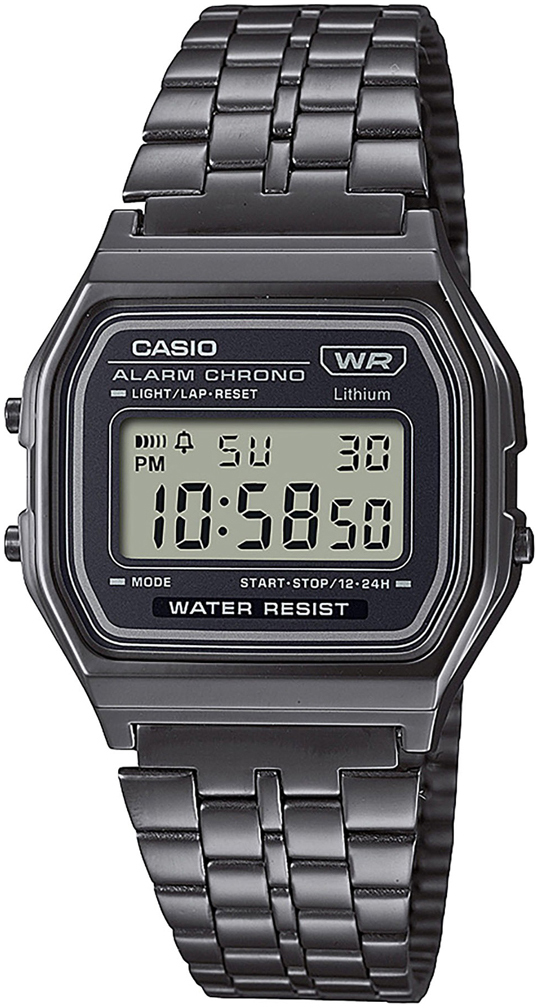 Casio A158WETB-1AEF Vintage LCD/Teräs