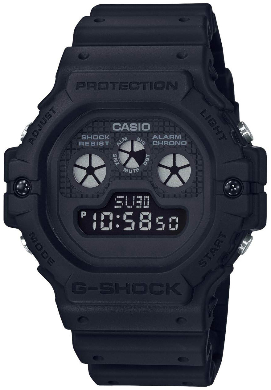 Casio G-Shock Miesten kello DW-5900BB-1ER LCD/Muovi