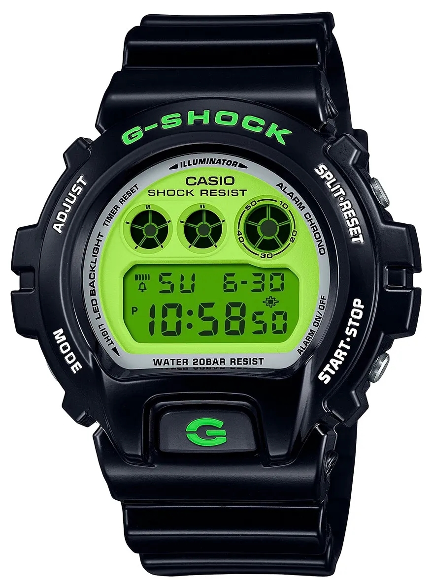 Casio DW-6900RCS-1ER G-shock Vihreä/Muovi Ø50 mm