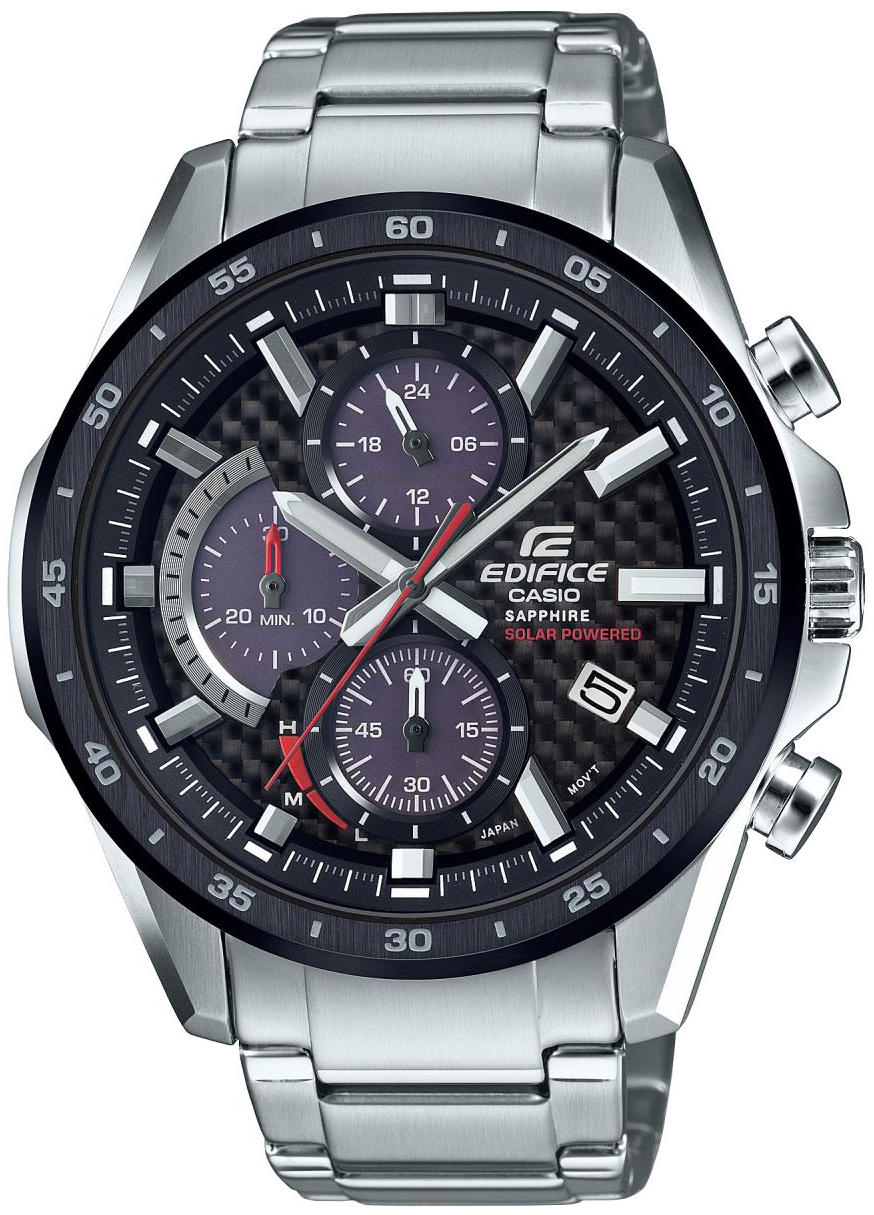 Casio Miesten kello EFS-S540DB-1AUEF Edifice Musta/Teräs Ø48 mm